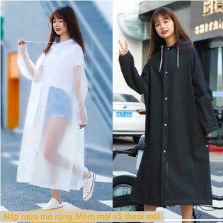 Áo mưa một mảnh áo mưa thân dài chống bão một người luyoo19
