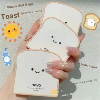 Bảng Phấn Mắt NOVO 9 Màu Lì Và Ánh Nhũ Kết Hợp Trang Điểm Kháng Nước Và Lâu Trôi NO.5645