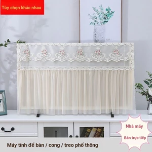 YHMJFBY1314 Phong Cách Mới Vỏ Tivi Đa Năng Chống Bụi 183-216-233cm Ren Bao Vải Treo Để Bàn Bề Mặt Cong Boot Không Nhặt Lên