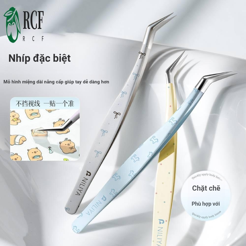 Nhíp inox cong - Dụng cụ cảnh quan và lông mày có độ chính xác cao
