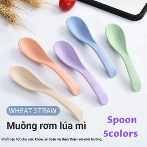 Muỗng Múc Canh Bằng Lúa Mạch Thiết Kế Nhỏ Gọn Tiện Dụng