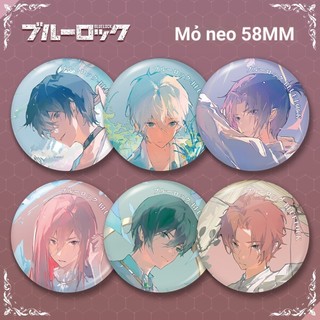 Khóa Xanh Chigiri Hyouma Isagi Yoichi Bachira Huy Hiệu Anime Thổ Cẩm Cosplay Chân Phụ Kiện Thời Trang Quà Tặng
