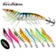 1 Máy Tính Dạ Quang Mực Tôm Jig Dụ Nước Mặn Gỗ Tôm Mồi Cứng Nhân Tạo Mực Spinner Mồi Câu Cá Jig Cho Bạch Tuộc Câu Cá.