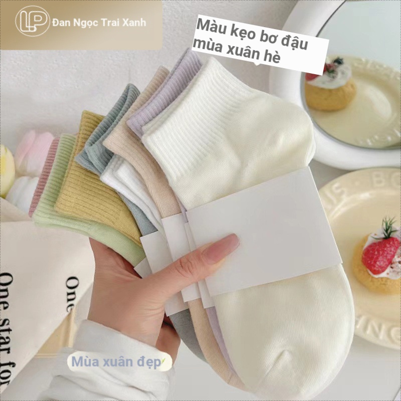 Tất bắp chân nhẹ màu Dopamine – Thiết kế hợp thời trang, thoáng khí và thân thiện với da