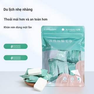 Nhẹ nhàng Nén Khăn Plus Kích Thước Dày Du Lịch Di Động Đồ Dùng Du Lịch Khăn Tắm Rửa Mặt 0323