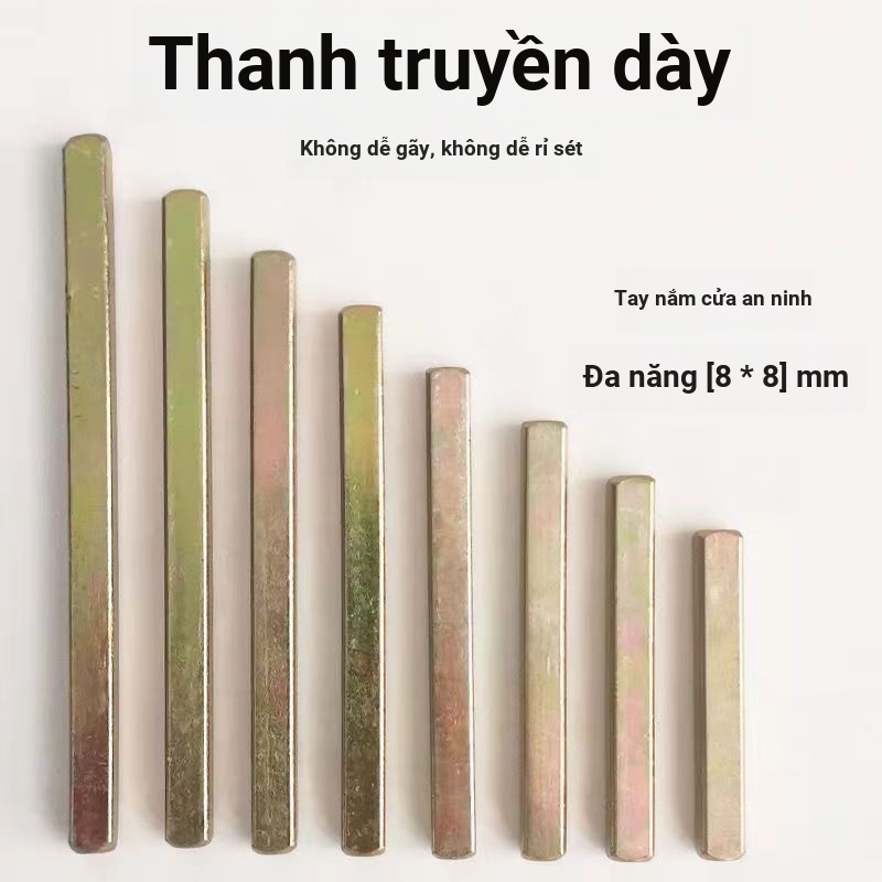 Khóa Cửa Trục Sắt Mở Rộng, Phụ Kiện Tay Cầm Xi Lanh, Dải Vân Tay, Khóa Vuông IRJ