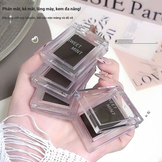 SWEET MINT Kem đa năng Phấn mắt & Bút kẻ mắt Matte Brown Shade Aegyo Sal & Lower Lash Line Mỹ phẩm trang điểm NO.duoyongdanseyanying