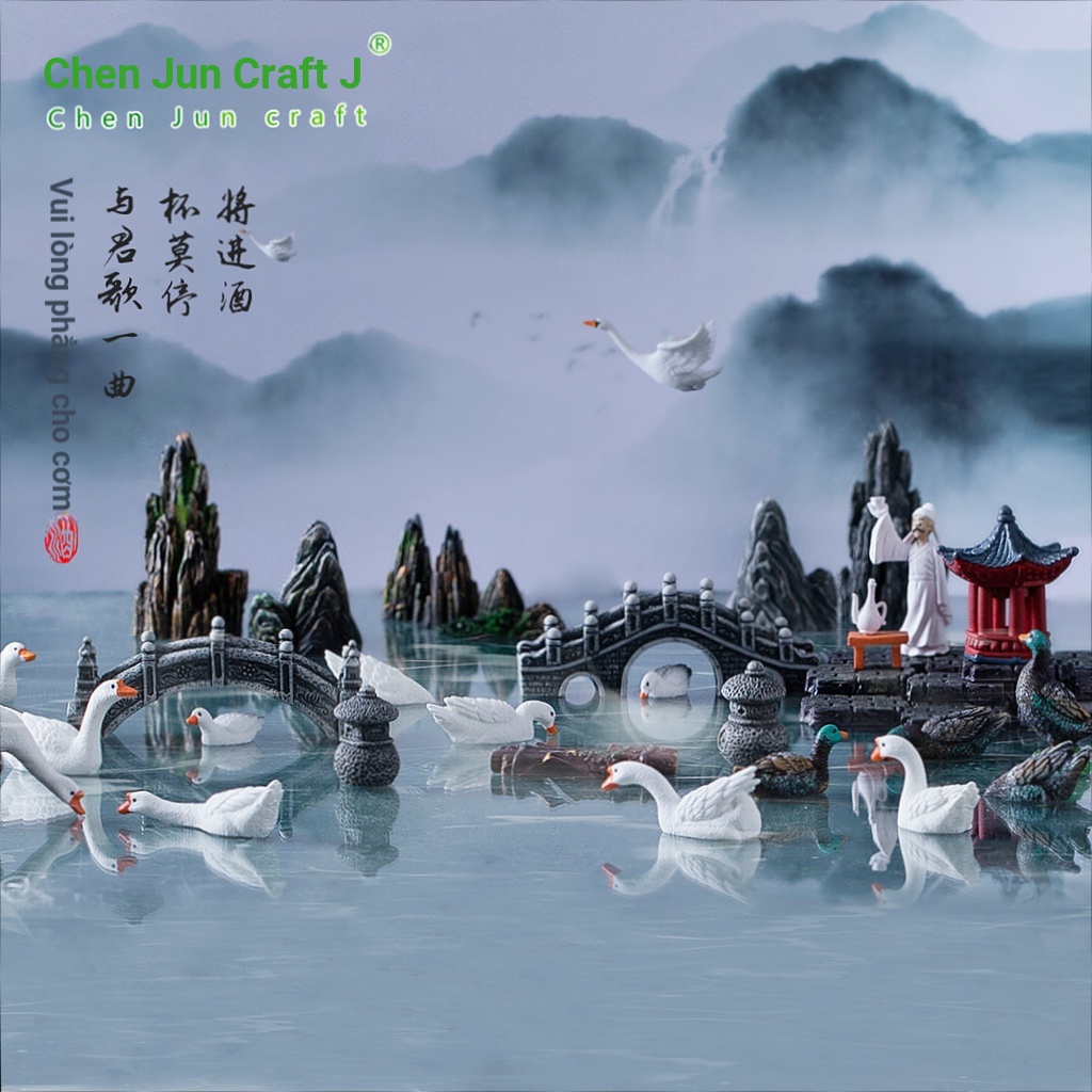 Hòn Non Bộ Tiểu Cảnh Micro