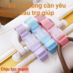 Móc đai cố định chéo khóa hành lý bên ngoài