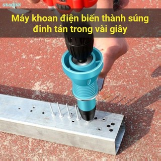 Đầu Chuyển Đổi Điện Cầm Tay Máy Khoan Điện Nón Nail Puller Nón Willow Core Puller Máy Đinh Tán Tự Động