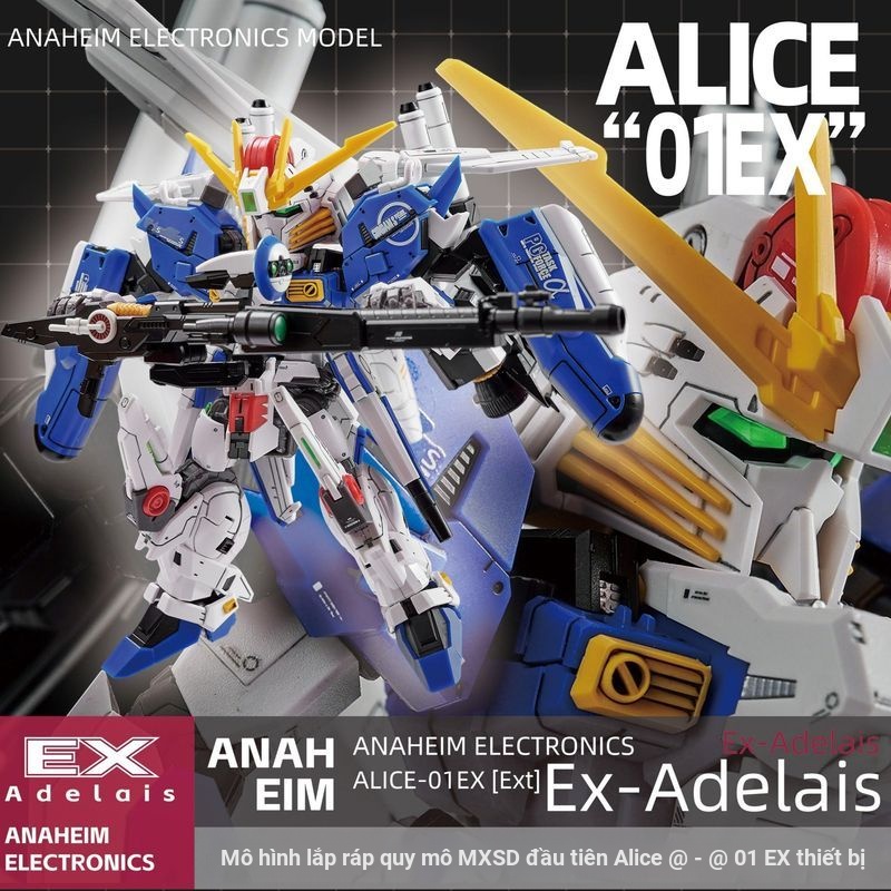 Mô hình Anaheim Play Alice-01 Type MGSDEXS Mô hình lắp ráp
