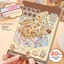 Enwei 50 Trang Dòng Động Vật Dễ Thương Nhãn Dán PET Sách Phong Cảnh 3D Thủ Công Nhãn Dán Bộ Sưu Tập Cho DIY Thêu Sò Tạp Chí Chủ Đề Động Vật Đáng Yêu Đồ Dùng Văn Phòng Phẩm
