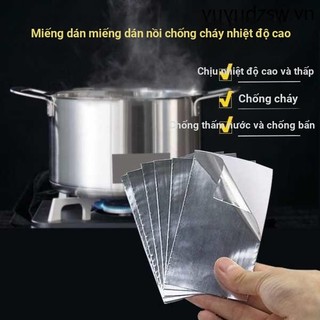 Miếng dán nồi bằng thép không gỉ Miếng dán lỗ nồi sắt Dụng cụ tiện dụng Đáy nồi thép không gỉ đặc biệt Miếng dán lỗ tự dính