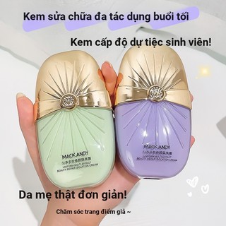 MACK ANDY Kem lót trang điểm Silky Repair kiểm soát dầu, dưỡng ẩm, che khuyết điểm toàn diện, nền bảo vệ NO.MK785
