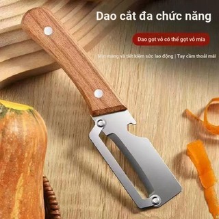 Dao gọt inox gia đình đa năng, gọt vỏ trái cây, rau củ, măng tây, khoai tây