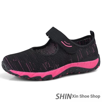 Giày nữ chống trượt ba chiều Giày thường ngày dành cho nữ cỡ lớn Giày nữ Velcro Nhật Bản Dây lười Giày lười Đế mềm nhẹ Giày đi bộ đàn hồi cao, thoáng khí, sức khỏe, giày cao tuổi, giày nữ mặc dài