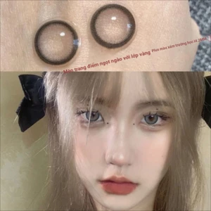 A pair of beautiful color contact lenses