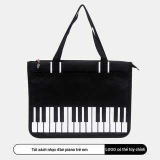 Túi đeo vai sinh viên đựng sách, bảng nhạc, đàn piano 97%, sách piano