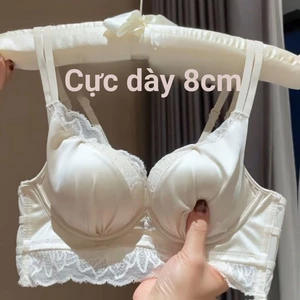 Siêu Dày 8cmAA Hấp Bun Cup Đồ Lót Chuyên Dụng Dày Tập Hợp Ngoài Mở Rộng Gợi Cảm Ren Áo Ngực Bộ
