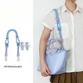 Dây đeo túi, phù hợp với Longchamp nhỏ tay cầm ngắn không đục lỗ Dây đeo túi ngắn túi xách nách Dây đeo vai dài 78cm
