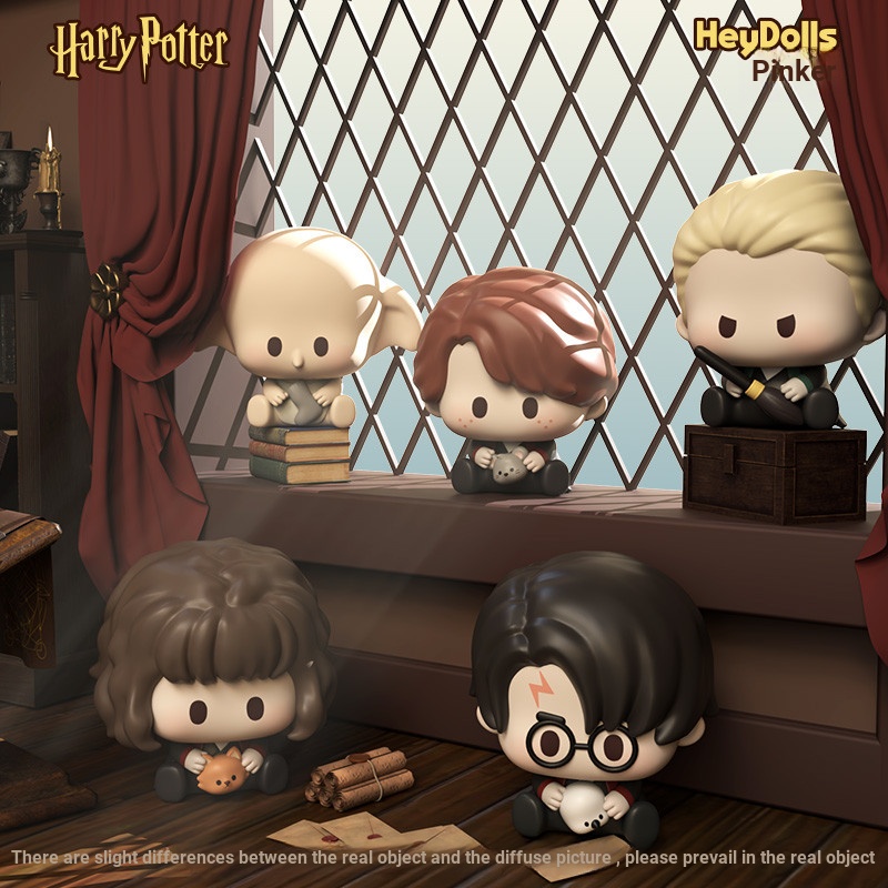Suplay Heydolls Harry Potter One Day Tour of Diagon Alley Đậu Mini 3cm PVC (5 CÁI)