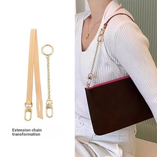 Dây Đeo Túi Xách Bằng Da Thật In Họa Tiết  neverfull Sang Trọng Cho Mẹ Và Bé
