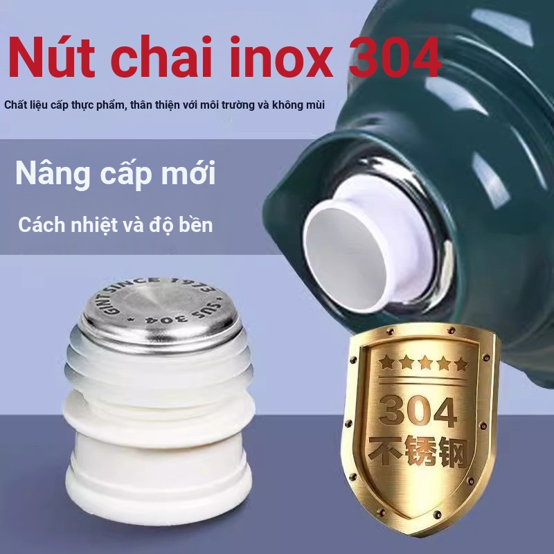 Nút chặn nhiệt cấp thực phẩm Ấm đun nước sôi Nút chai nước Nút chai trà Nắp chai cách nhiệt