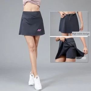 Váy ngắn cầu lông YONEX nữ, dành cho tập luyện và thời trang mùa hè, phù hợp đi xe đạp và chạy bộ