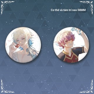 Anime Xanh Khóa Michael Kaiser Alexis Huy Hiệu Nút Cài Áo Cosplay Bộ Sưu Tập Đồ Chơi Túi Trang Trí Quà Tặng