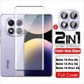 Bảo Vệ Màn Hình 2 TRONG 1 Cho Xiaomi Redmi Note 15 14 Pro Plus 14Pro + Note14 Note14Pro Note15 4G 5G 9H Full Cover Kính Cường Lực Phim Bảo Vệ Ống Kính Máy Ảnh Phim Bảo Vệ Màn Hình