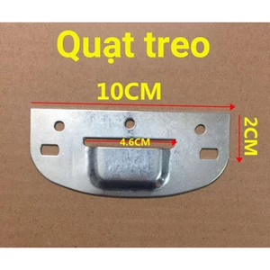 Phụ kiện treo quạt đa năng gắn tường kèm móc cố định tấm sắt