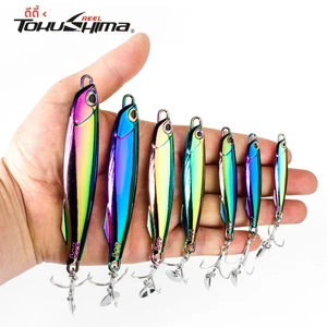 1 Máy Tính Kim Loại Câu Cá Jig 10 / 15 / 20 / 30 / 40 / 60 / 80g Nhanh Chìm Đúc Dụ Lưỡi Thìa Dụ Spinner Jigging Dụ Lưỡi Mồi Thìa Mồi
