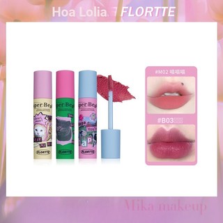 Son Dưỡng Môi Hiệu Flortte Cho Màu Lì Mỏng Và Lấp Lánh