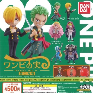 Mô Hình Nhân Vật Bandai Gashapon Trong Phim Hoạt Hình One Piece 2