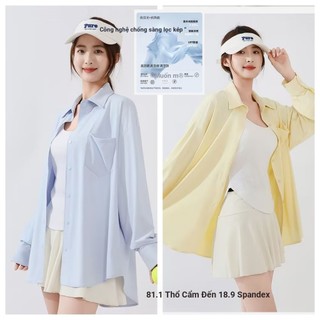 ((Chất Liệu Nylon Nguyên Bản, Kiểm Tra Chất Lượng) Quần Áo Nam Nữ Mùa Xuân Hè, Chống Nắng, Sẵn Hàng