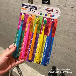 Ciciikes 1 Bàn Chải Đánh Răng Lông Mềm Dùng Cho Gia Đình Và Khách Sạn