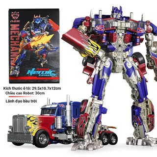 Màu chính Optimus Prime OP cột SS05 2966 Series phiên bản hợp kim Đồ chơi biến dạng mô hình robot King Kong