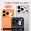 Dành Cho iPhone 17 Pro / 17 Pro Max DIY Mềm Mờ Camera Giấy Dán Phim / Nhân Vật Vui Nhộn In Chống Trầy Xước Bảo Vệ Camera