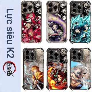 Ốp Lưng Điện Thoại Realme C71 C51 C53 C55 C75 C35 C20 C15 C11 C33 7 C31 C21 C21Y C25Y Anime Demon Slayer Túi Khí Thoáng Mát Mạ Mềm Mại Hoạt Hình Sang Trọng Chống Rơi Trong Suốt