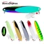 1 Chiếc Kim Loại Mồi Cứng Spinner Thìa 5-40g Chìm Thìa Kim Loại Mồi Câu Cá Jig Mồi Dạ Quang Cho Nước Mặn Câu Cá Nước Ngọt.