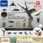 Mô Hình Sách Gashapon MINI Côn Trùng Bọ Cánh Cứng 3 Stag Beetle KRTV