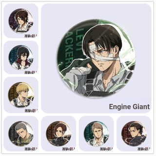 Tấn công Titan Ackerman Levi - Huy hiệu cosplay và trang trí