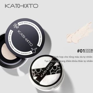 Kato Phấn phủ phấn phủ trang điểm kiểm soát dầu cố định lớp trang điểm lâu trôi