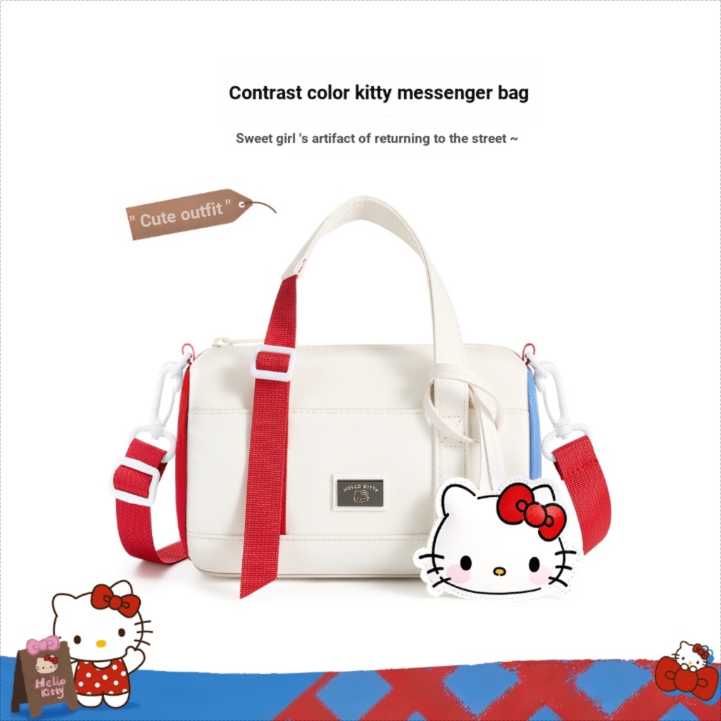 Hellokitty Đồng Thương Hiệu Túi Đeo Ngang Bé Gái Nhỏ Túi Điện Thoại Di Động Tết Nguyên Đán Quà Tặng Thường Ngày 2026 Mới