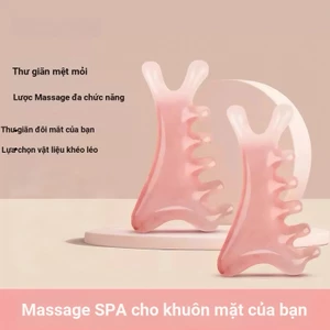 Lược Massage da đầu Nâng cơ mặt Dụng cụ tiện dụng Đầu nạo vét kinh tuyến Mặt mũi mũi cạo râu