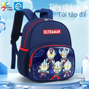 Ultraman Trẻ Em Schoolbag Mẫu Giáo Bé Trai Nhẹ 2026 Phong Cách Mới Lớn Lớp Bé 3 Đến 6 Tuổi Ba Lô