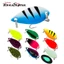 Muỗng Kim Loại Chìm Jigging 10 Màu 3cm / 2.5g / 3.5g / 5g Mồi Nhân Tạo Cho Cá Hồi, Bass
