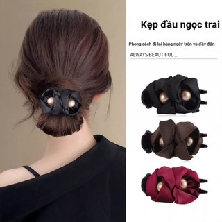 Mới Magpie Cầu Lấy Kẹp Nữ Hoàng Kẹp Tóc Bóng Sang Trọng Phụ Kiện Tóc