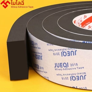 Miếng đệm hấp thụ sốc EVA, băng keo một mặt, chống rung cơ học, chống va chạm, dày, độ bám dính cao, dải đệm cao su mật độ cao