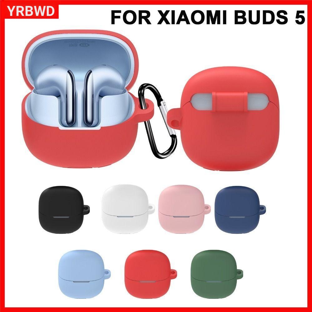 Bảo vệ YRBWD, Phụ kiện tai nghe Vỏ bảo vệ silicon, Mềm chống trầy xước có móc Vỏ chống sốc cho Buds 5